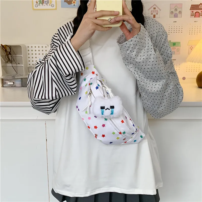 Kaka Tree Oxford Sling Bag Regular Unisex Multicolor-6