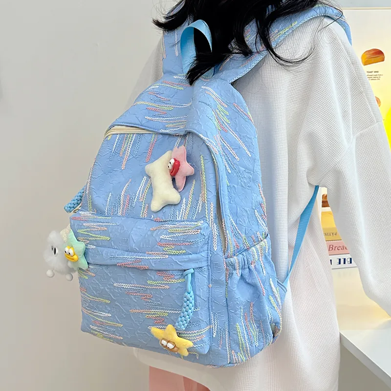 Kaka Tree Oxford Students Backpack Large Size Unisex-27