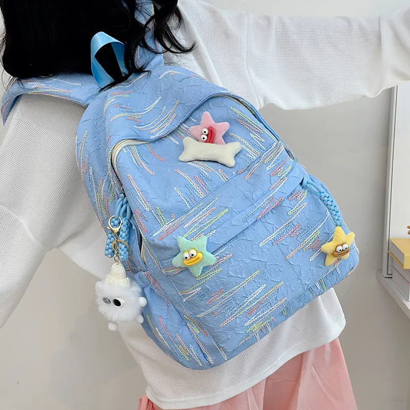 Kaka Tree Oxford Students Backpack Large Size Unisex-28