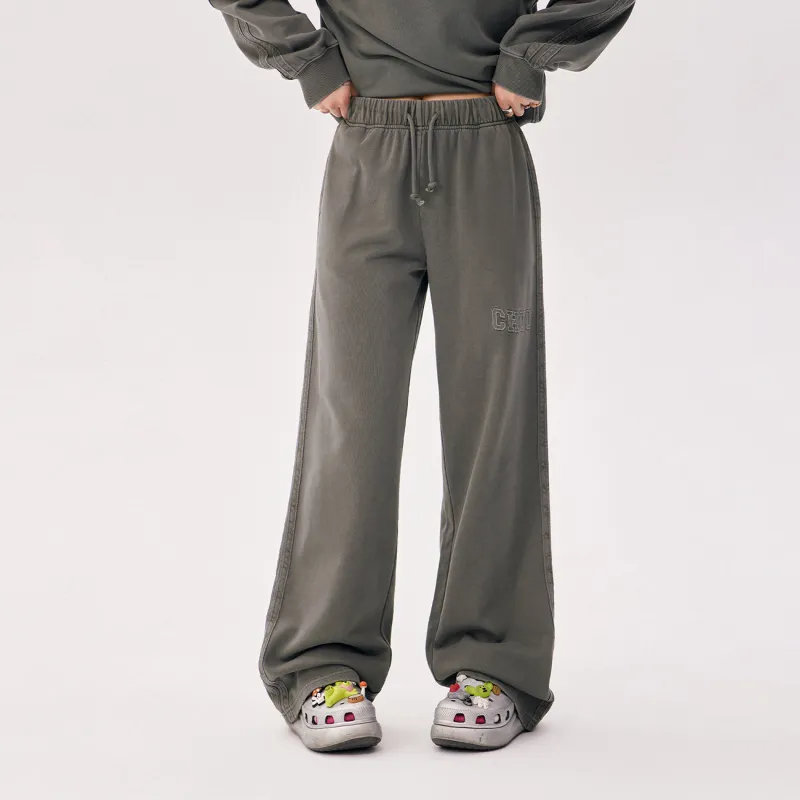 CHUU Casual Pants Women's Medium Gray-2