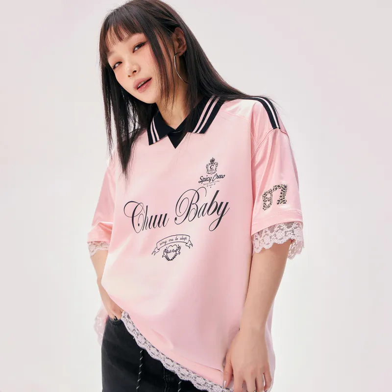 CHUU T Shirt Women's Light Pink-2