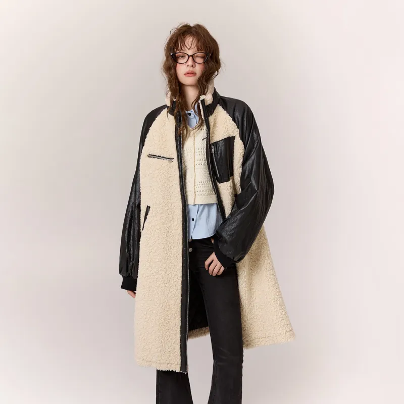 CHUU Velvet Jackets Women's Beige-2
