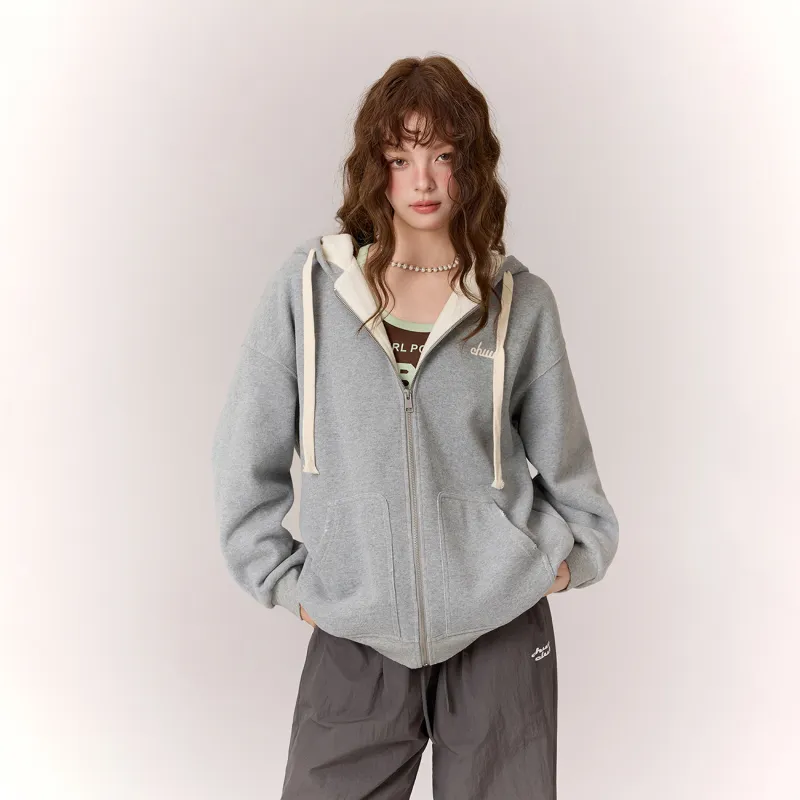 CHUU Sweatshirt Women's Light Heather Gray-2