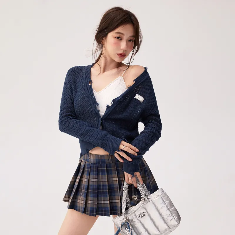 CHUU Knitwear Women's Marine Blue-2