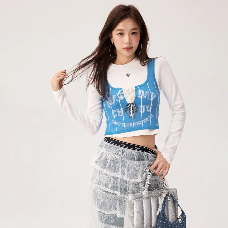 CHUU Tank Tops Women's Electric Blue-2