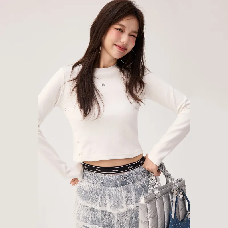 CHUU T Shirts Women's White-2