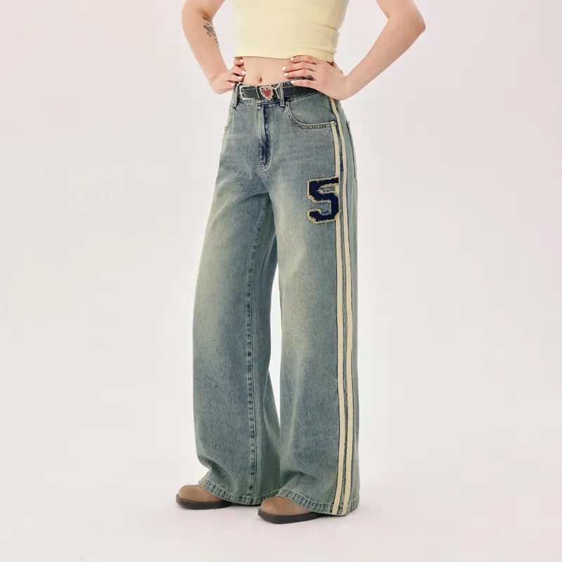 CHUU Jeans Women's Washed White-5
