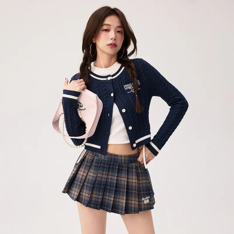CHUU Knitwear Women's Navy Blue-2