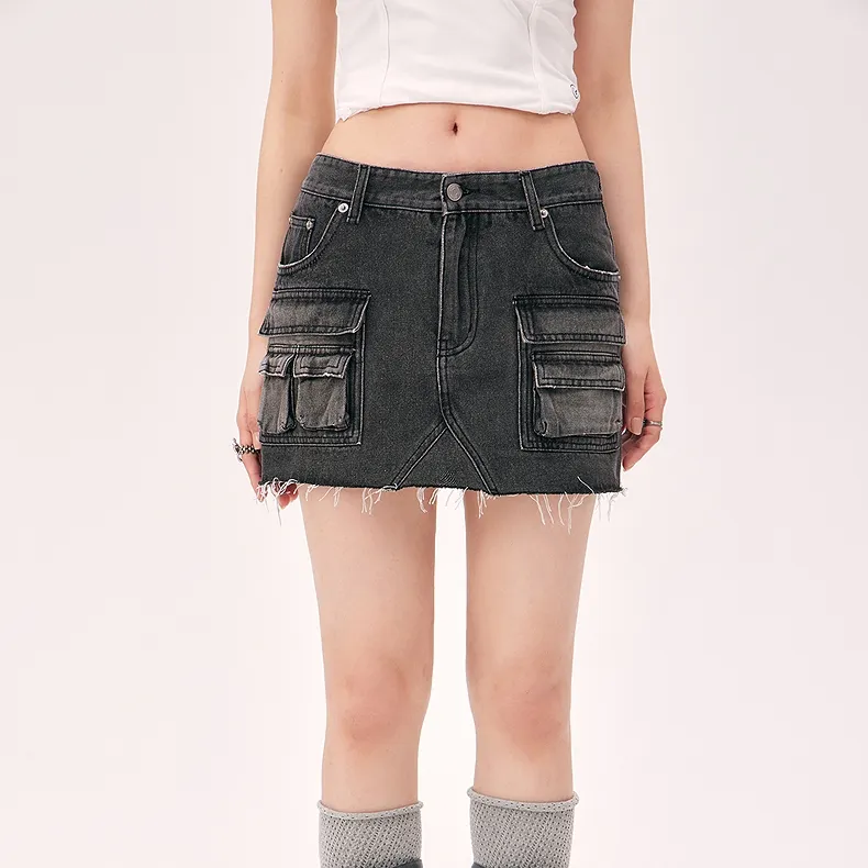 CHUU Casual Short Skirts Women's-3