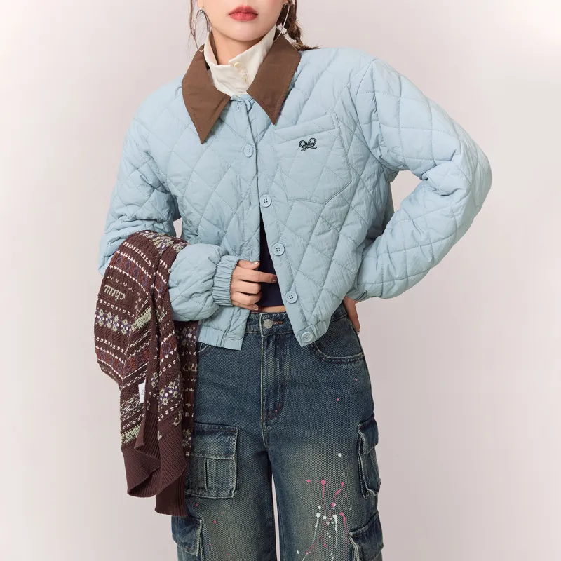 CHUU 24FW Cloud Cream Puff Puffer Jacket Women's-4