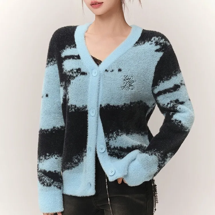 CHUU Knitwear Women's Baby Blue-2
