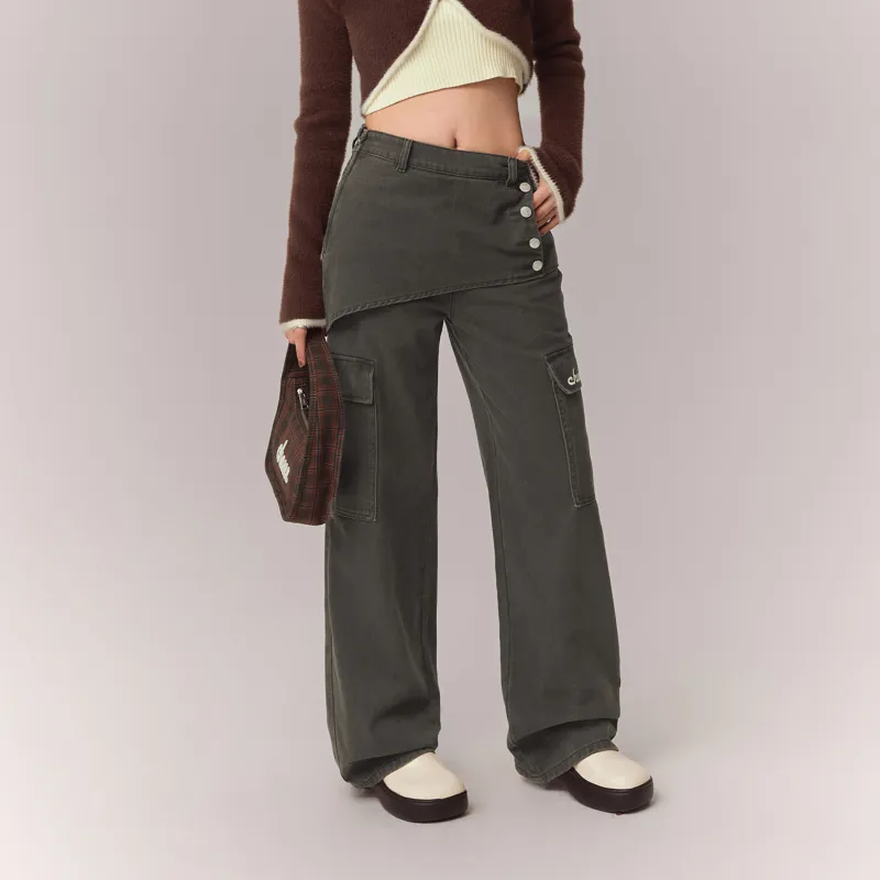 CHUU Casual Pants Women's Carbon Gray-2