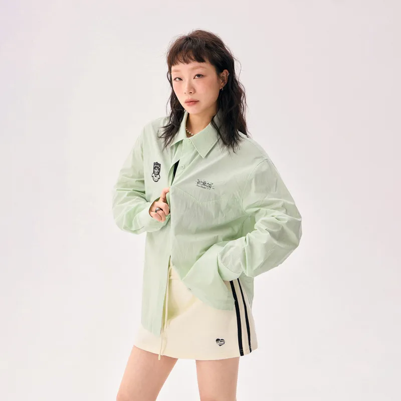 CHUU Shirts Women's Mint Green-2