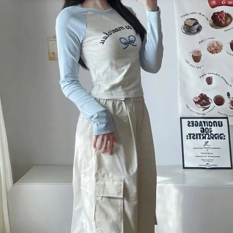 CHUU 2024 Fall New Arrival T Shirt Women's-3