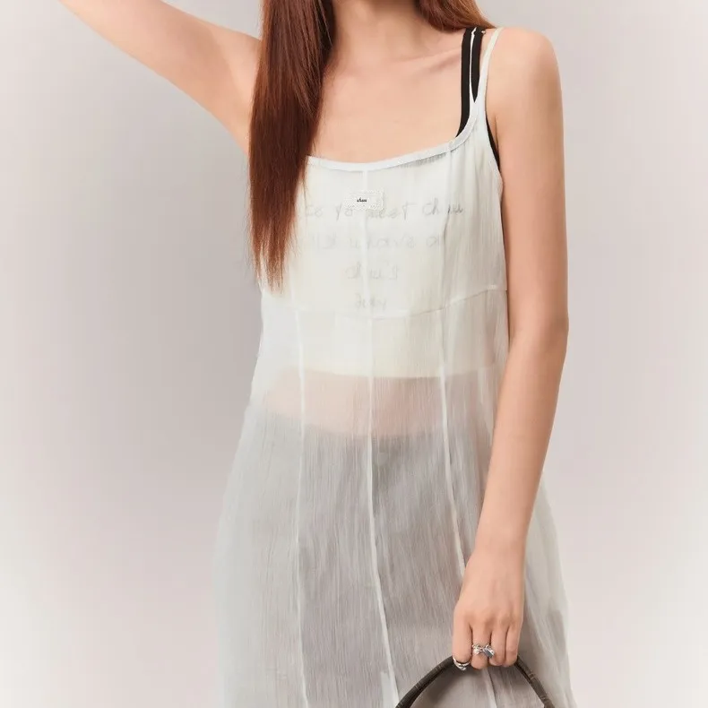 CHUU Slip Dresses Women's White-3