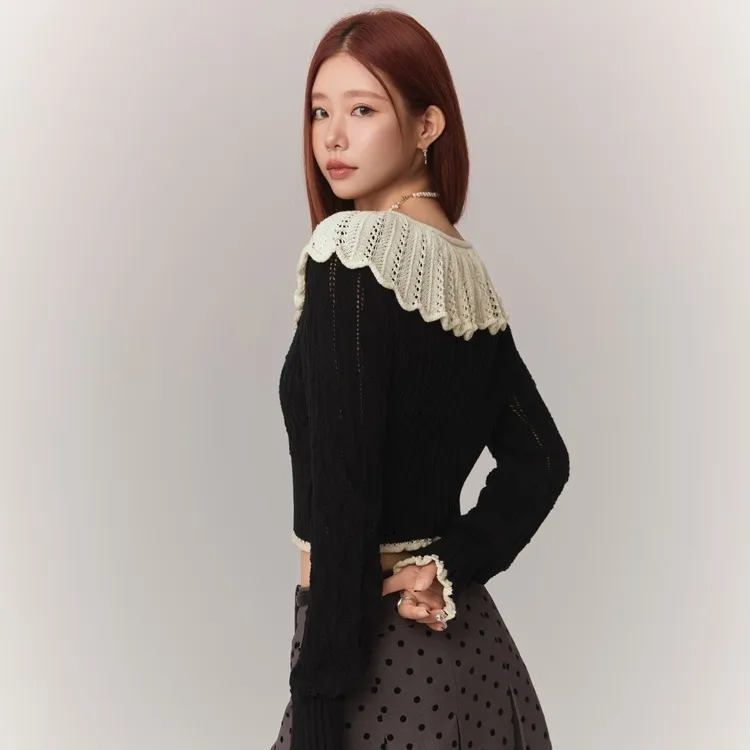 CHUU Knitwear Women's Black-4