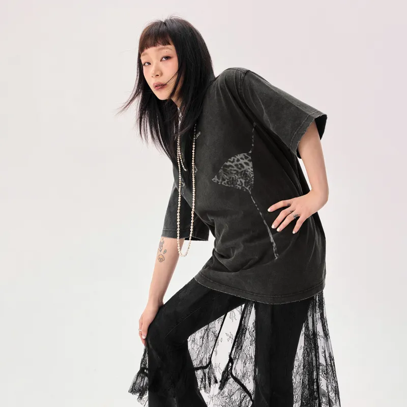 CHUU T Shirts Women's Black-2
