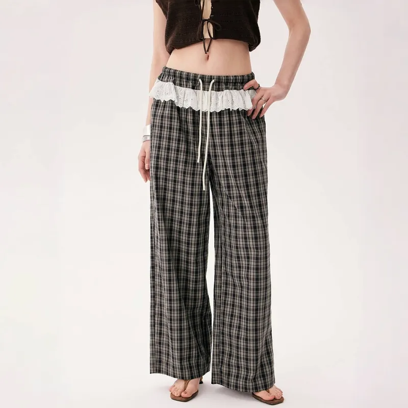 CHUU Casual Pants Women's Black-2