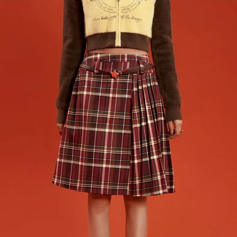 CHUU Casual Long Skirts Women's-3