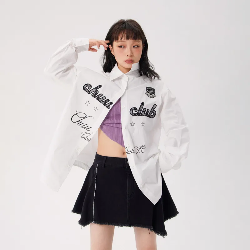 CHUU Shirts Women's White-2