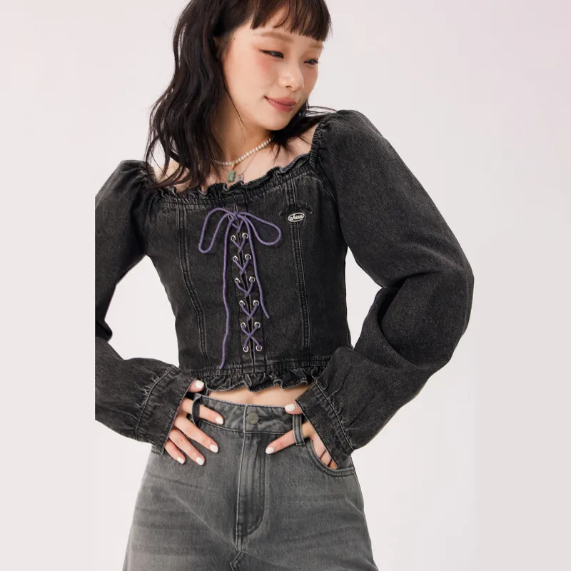CHUU Cropped Coats Women's Dark Gray-2