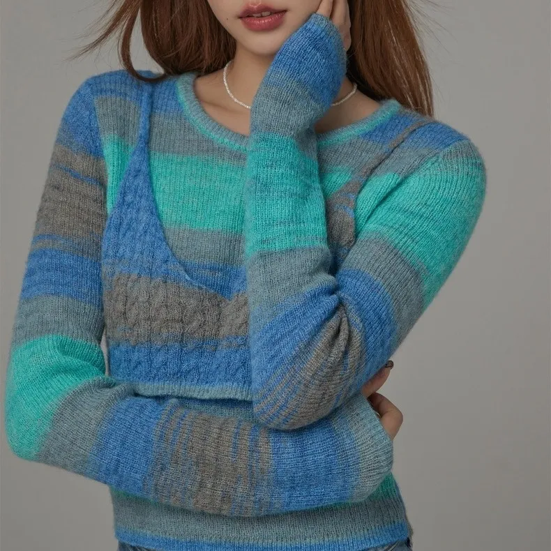 CHUU Knitwear Women's Blue-2