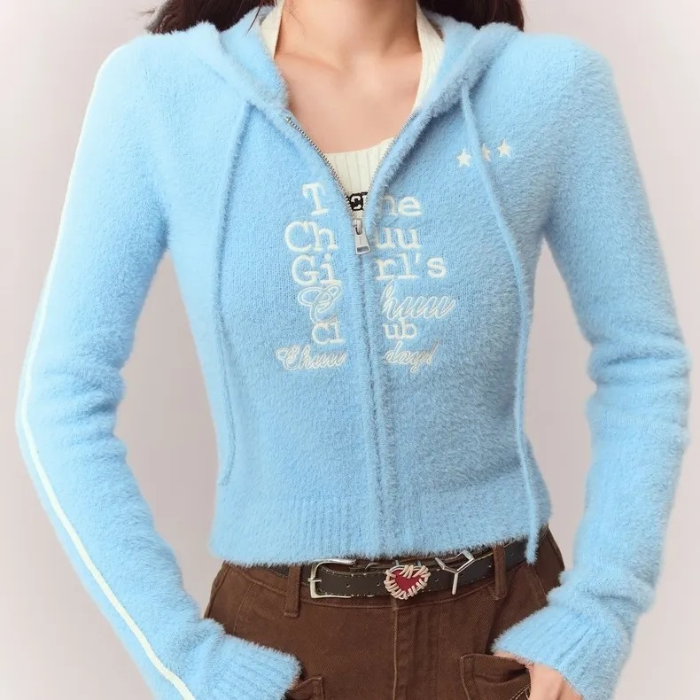 CHUU Knitwear Women's Baby Blue-2