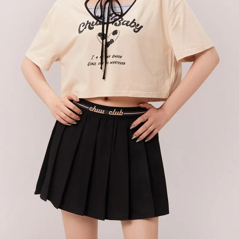 CHUU 2024 Summer Casual Short Skirts Women's-4