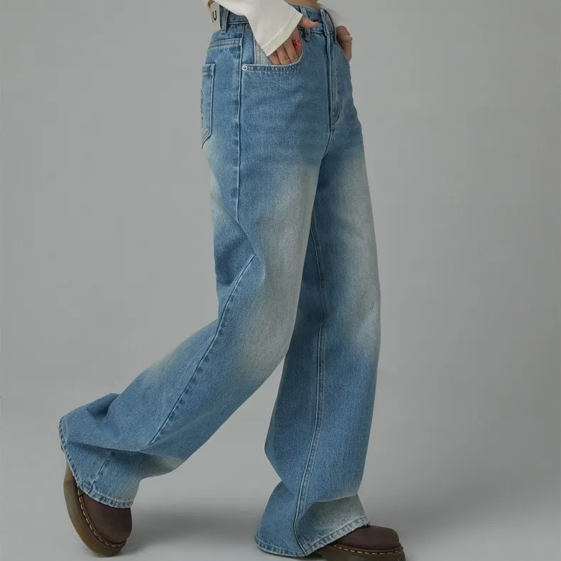 CHUU Jeans Women's Light Denim Blue-3