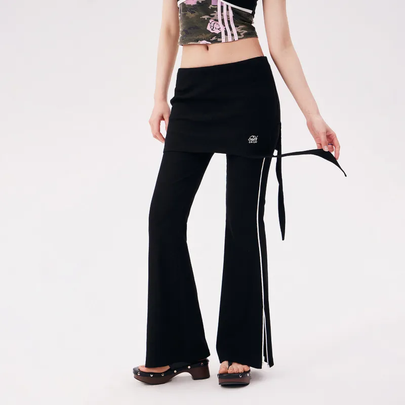 CHUU Casual Pants Women's Black-2