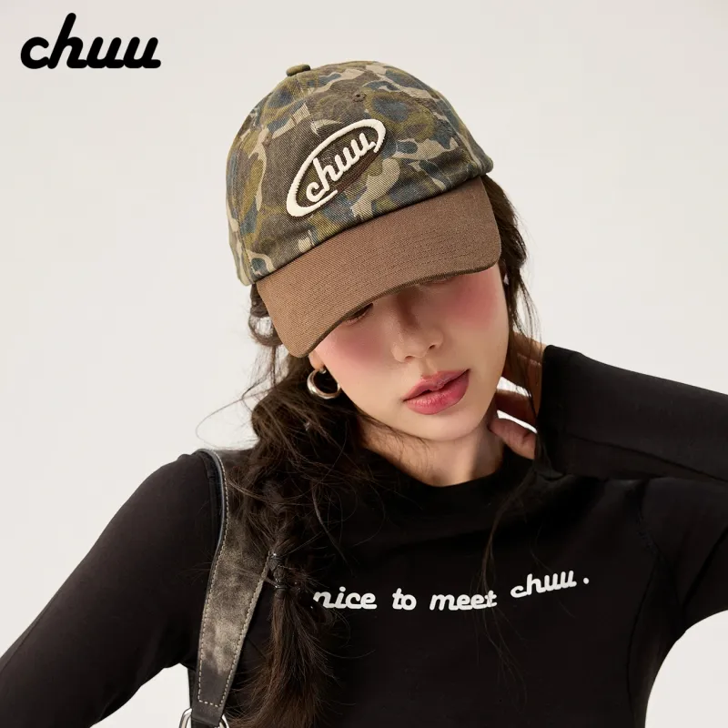 CHUU Cotton Baseball Caps Women's-5