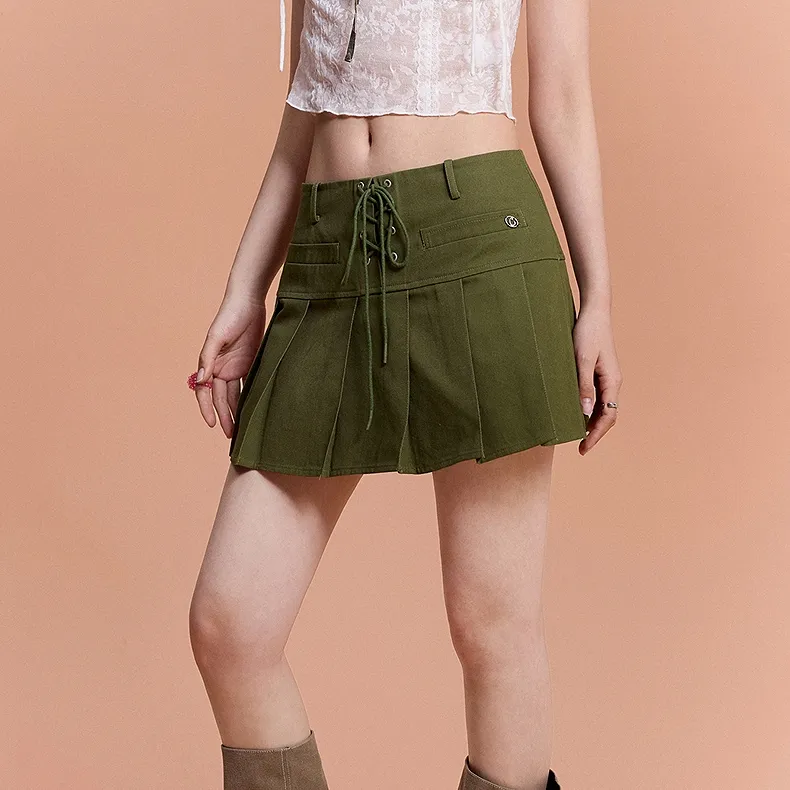 CHUU Casual Short Skirts Women's-2