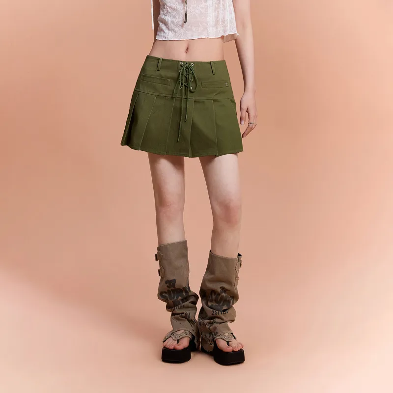 CHUU Casual Short Skirts Women's-3