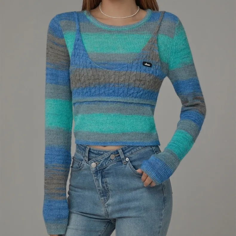 CHUU Knitwear Women's Blue-3