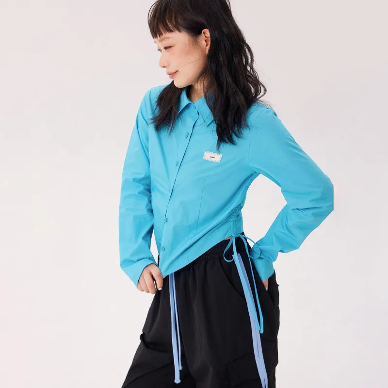 CHUU Shirts Women's Sky Blue-2