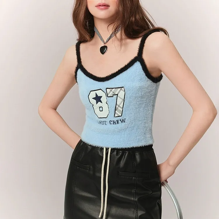 CHUU Tank Tops Women's Blue-2