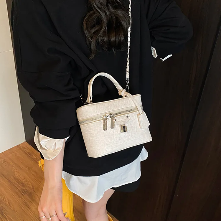 DALO PU Handbag, Shoulder Bag, Crossbody Bag Women's Black/White/Red/Yellow/Blue-5