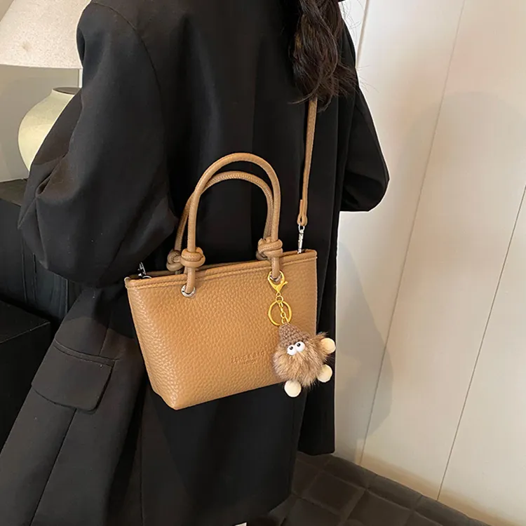 DALO PU Basket Bag Handbag Women's Multicolor-14