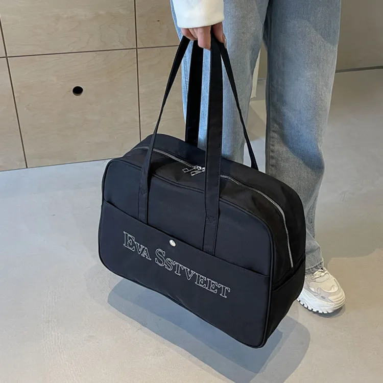 DALO Canvas Portable One Shoulder Travel Bag Women's-3