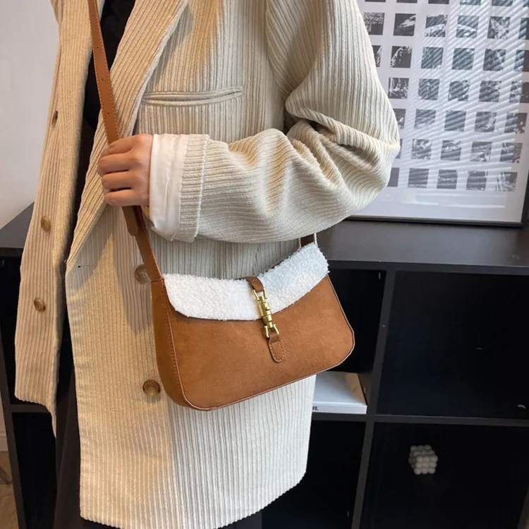 DALO PU Crossbody Bag, Shoulder Bag Regular Women's Black/Coffee/Brown/Gray-9