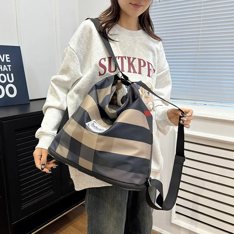DALO Oxford Double-Shoulder Crossbody Bag Shoulder Bag Regular Women's Multicolor-5