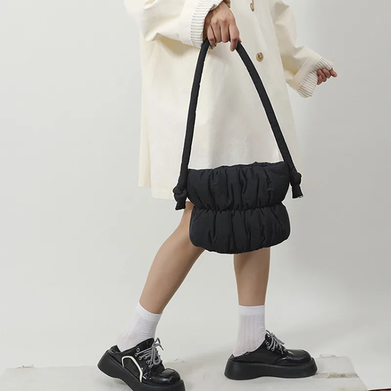DALO Nylon Bucket Bag Shoulder Bag Women's Multicolor-36