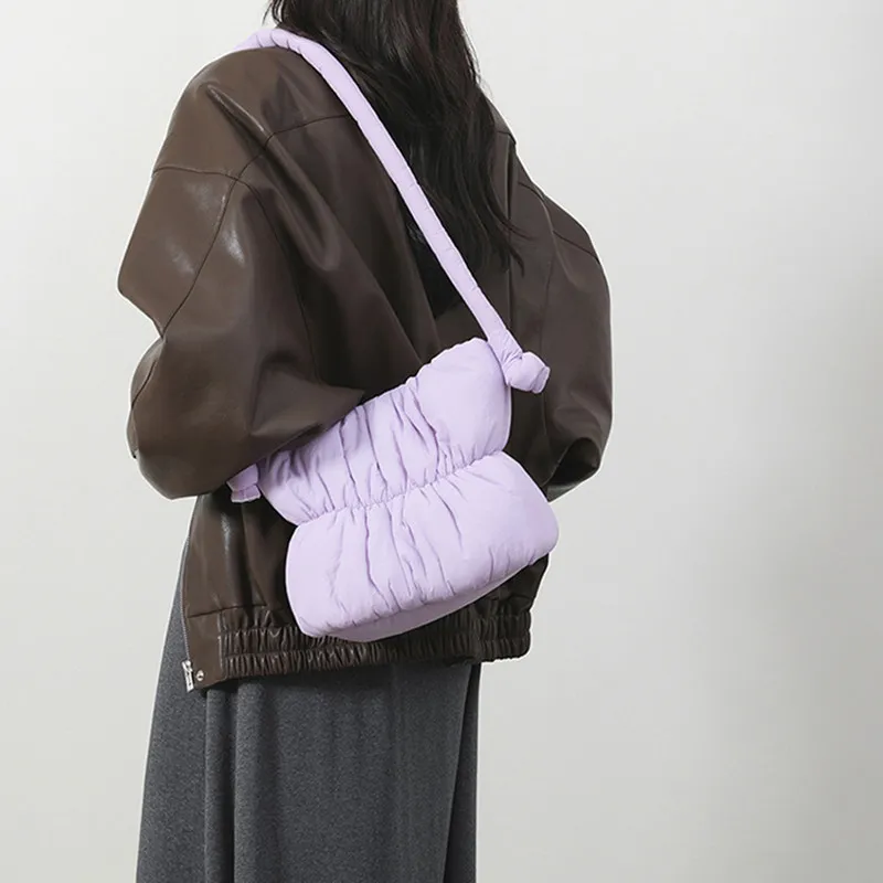 DALO Nylon Bucket Bag Shoulder Bag Women's Multicolor-14