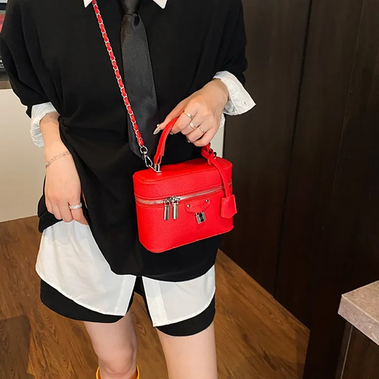 DALO PU Handbag, Shoulder Bag, Crossbody Bag Women's Black/White/Red/Yellow/Blue-9