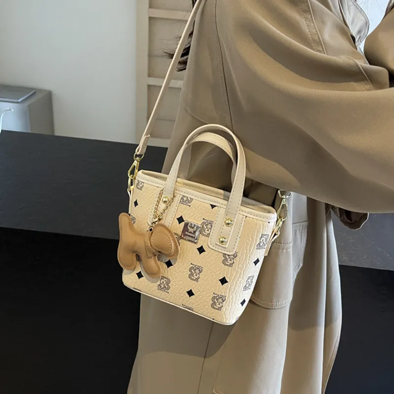 DALO PU Handbag, Shoulder Bag, Crossbody Bag Women's White/Black/Brown/Pink-2