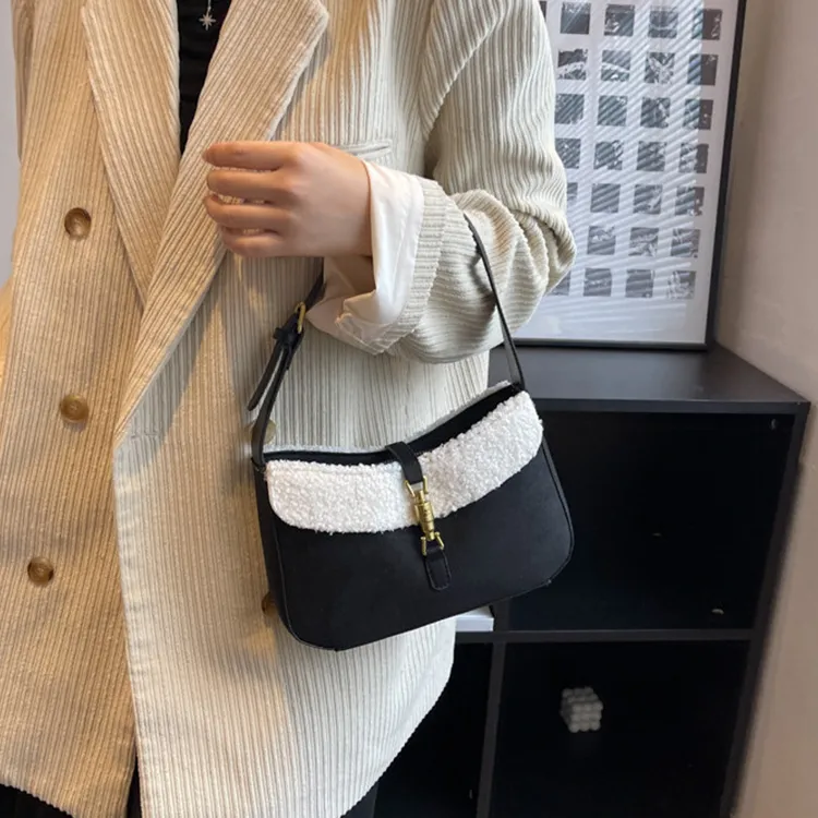 DALO PU Crossbody Bag, Shoulder Bag Regular Women's Black/Coffee/Brown/Gray-3