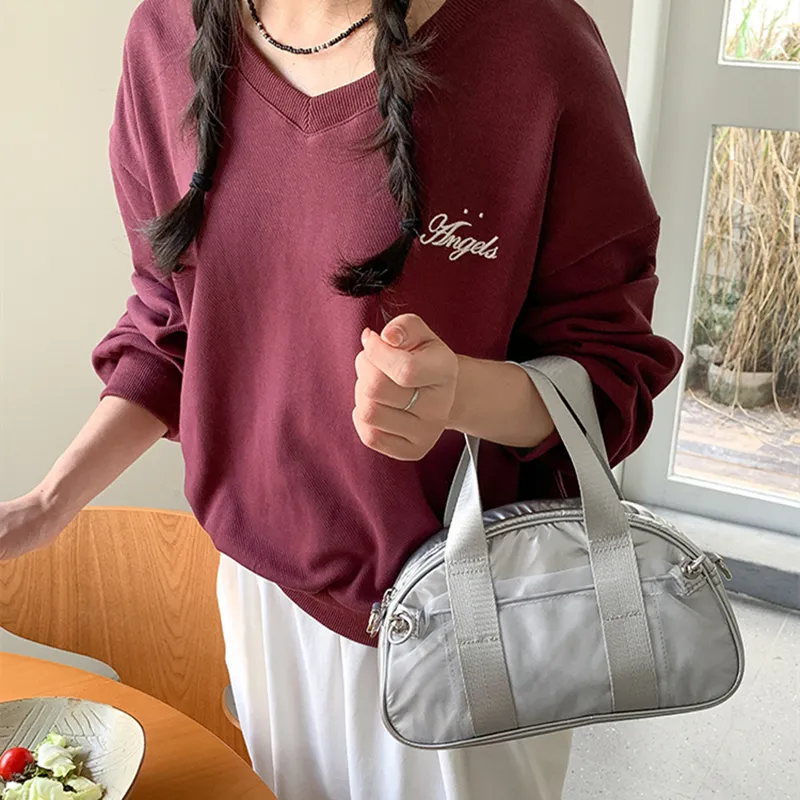 DALO PU Handbag Women's Black/Silver-9