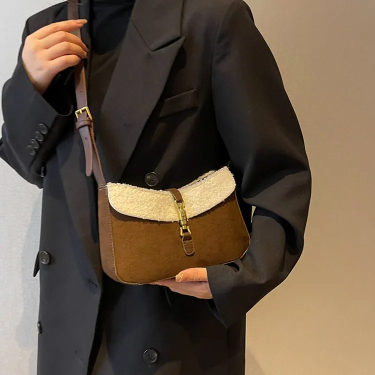 DALO PU Crossbody Bag, Shoulder Bag Regular Women's Black/Coffee/Brown/Gray-5