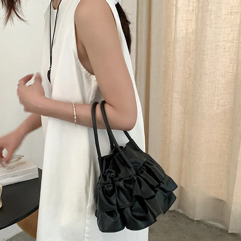 DALO PU Handbag Shoulder Bag Crossbody Bag Regular Women's Silver/Mustard Yellow/Ecru/Black-8