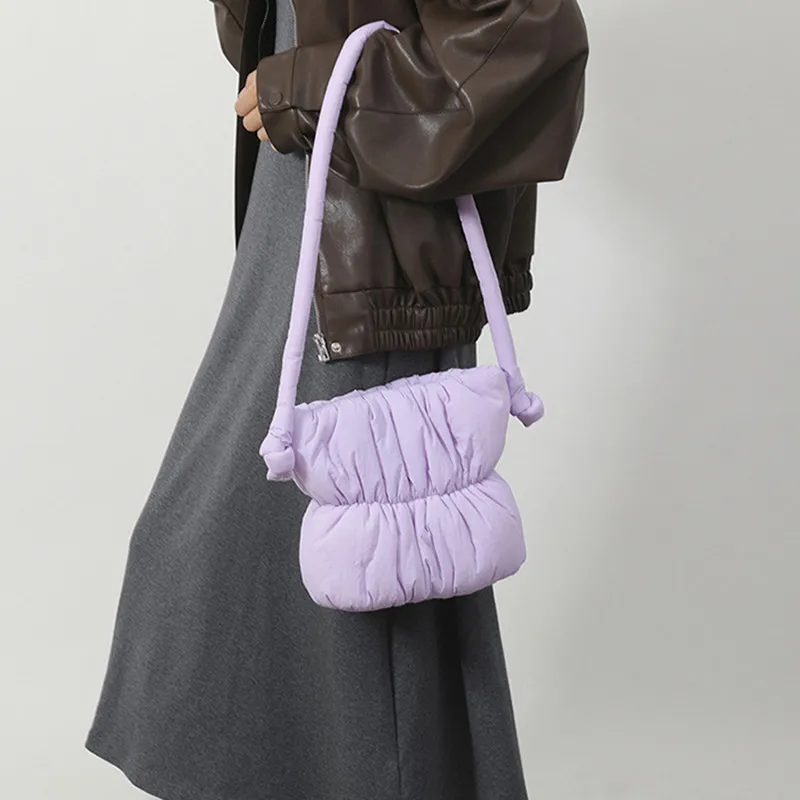 DALO Nylon Bucket Bag Shoulder Bag Women's Multicolor-13